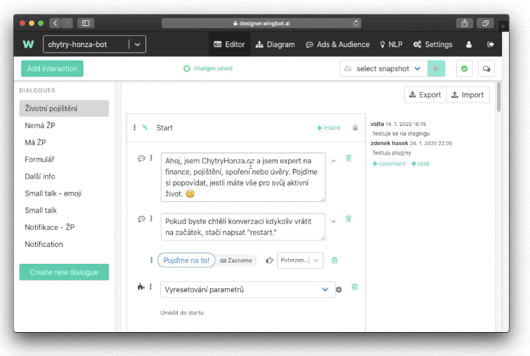 Creating a new cross-validation report