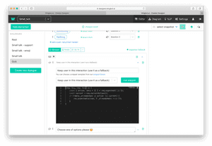 Force user to answer - Wingbot Chatbot Framework Documentation
