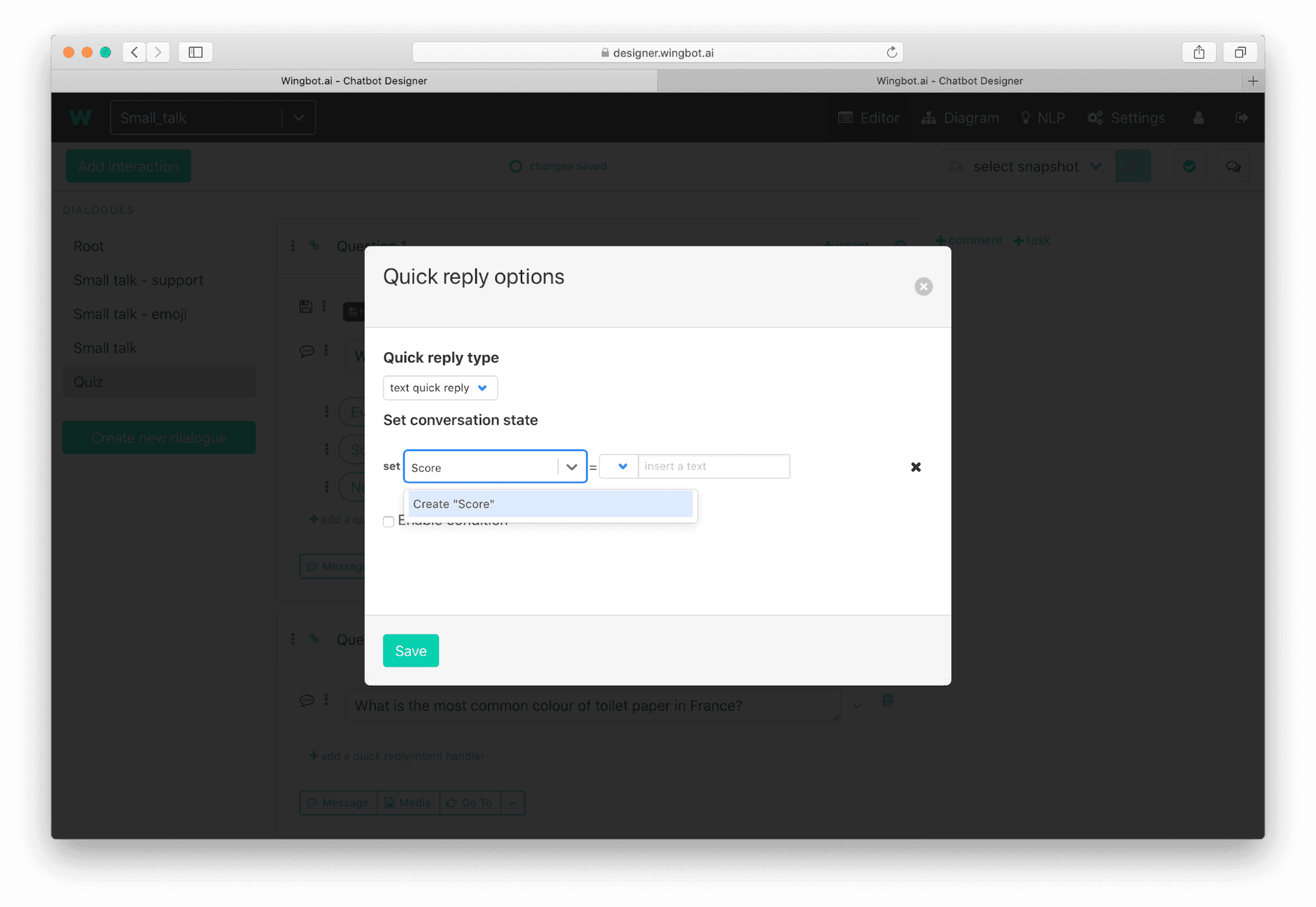 setting-a-variable-wingbot-chatbot-framework-documentation